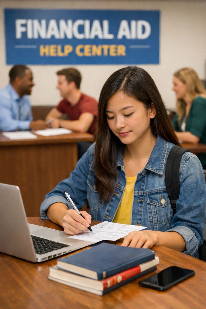 Financial aid consultation for PSW students